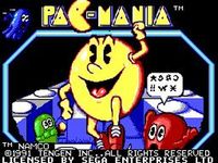 une photo d'Ã©cran de Pac-Mania sur Sega Master System